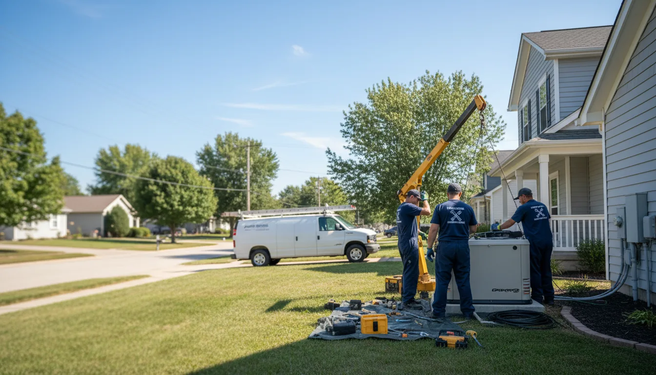 Generator Installation in Steeleville, IL near me